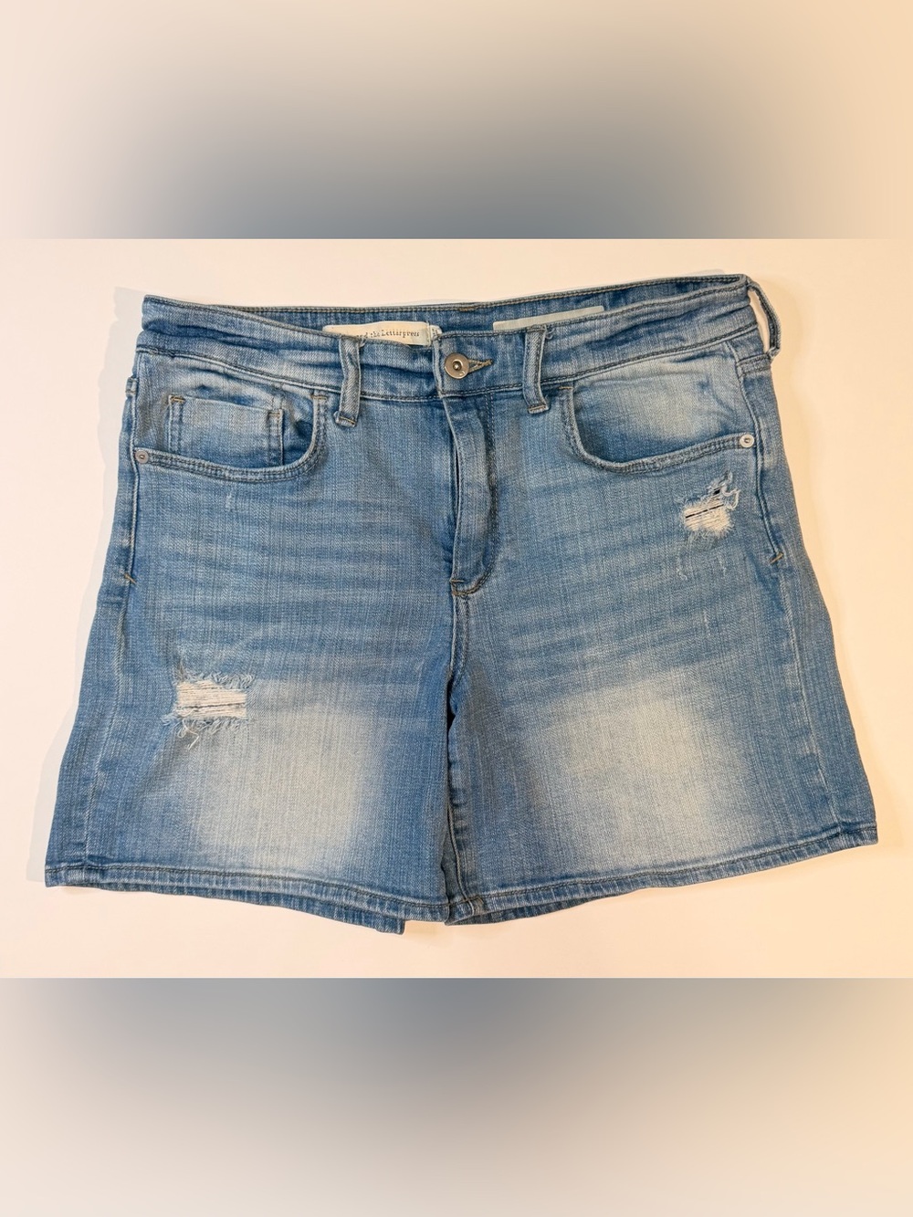 Anthropologie Pilcro and the Letterpress Slim Boyfriend Shorts Women's Size 30